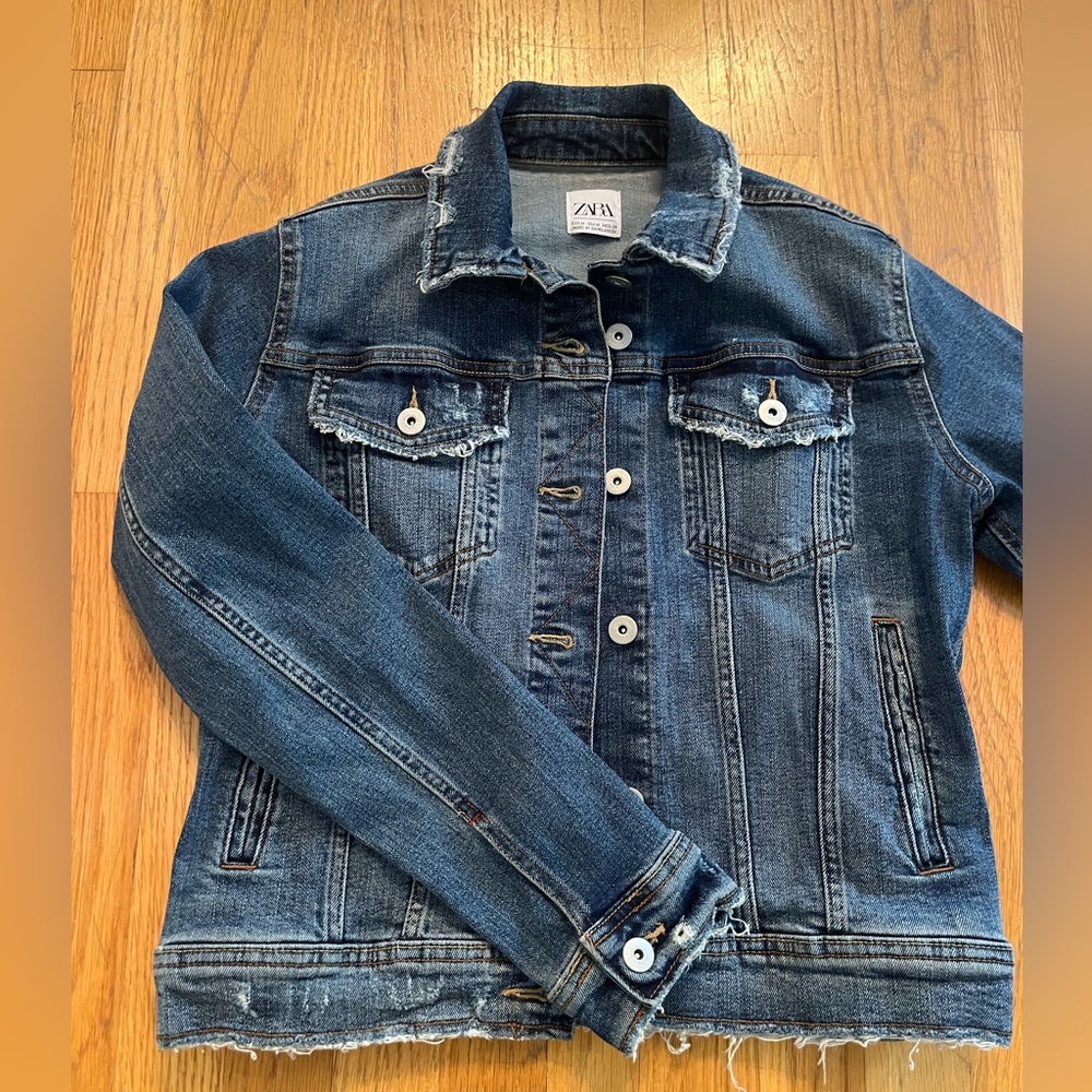 Zara Blue Jean Jacket